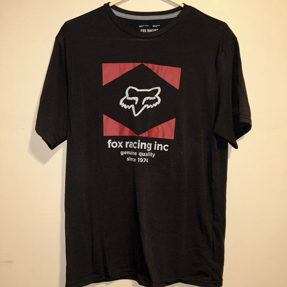 Fox Black Men's T-Shirt